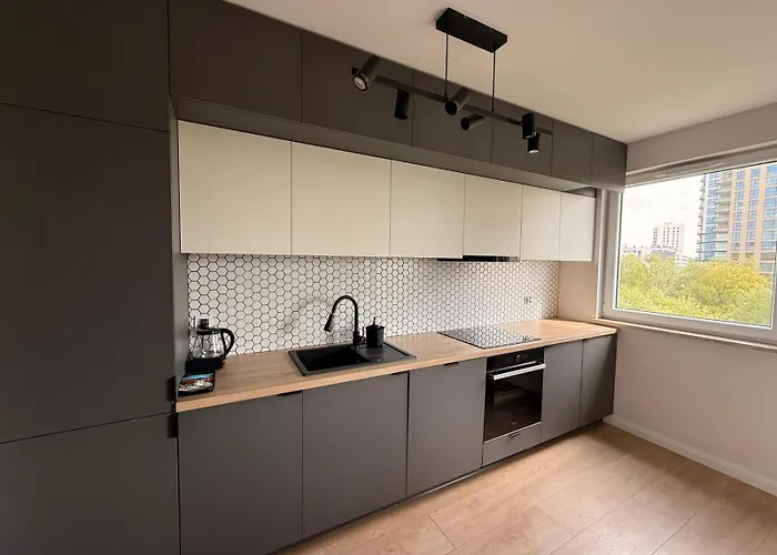 Apartment Nowoczesne Mieszkanie 5 Min Od Plazy Gdansk